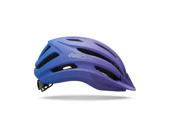Giro Register II Youth dziecięcy kask Mat Purple Haze/Blue Jewel Fade