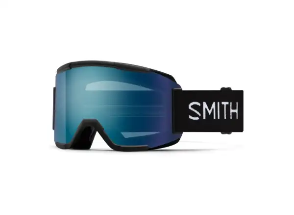 Smith Squad gogle narciarskie Black / ChromaPop Everyday Blue Mirror + Yellow