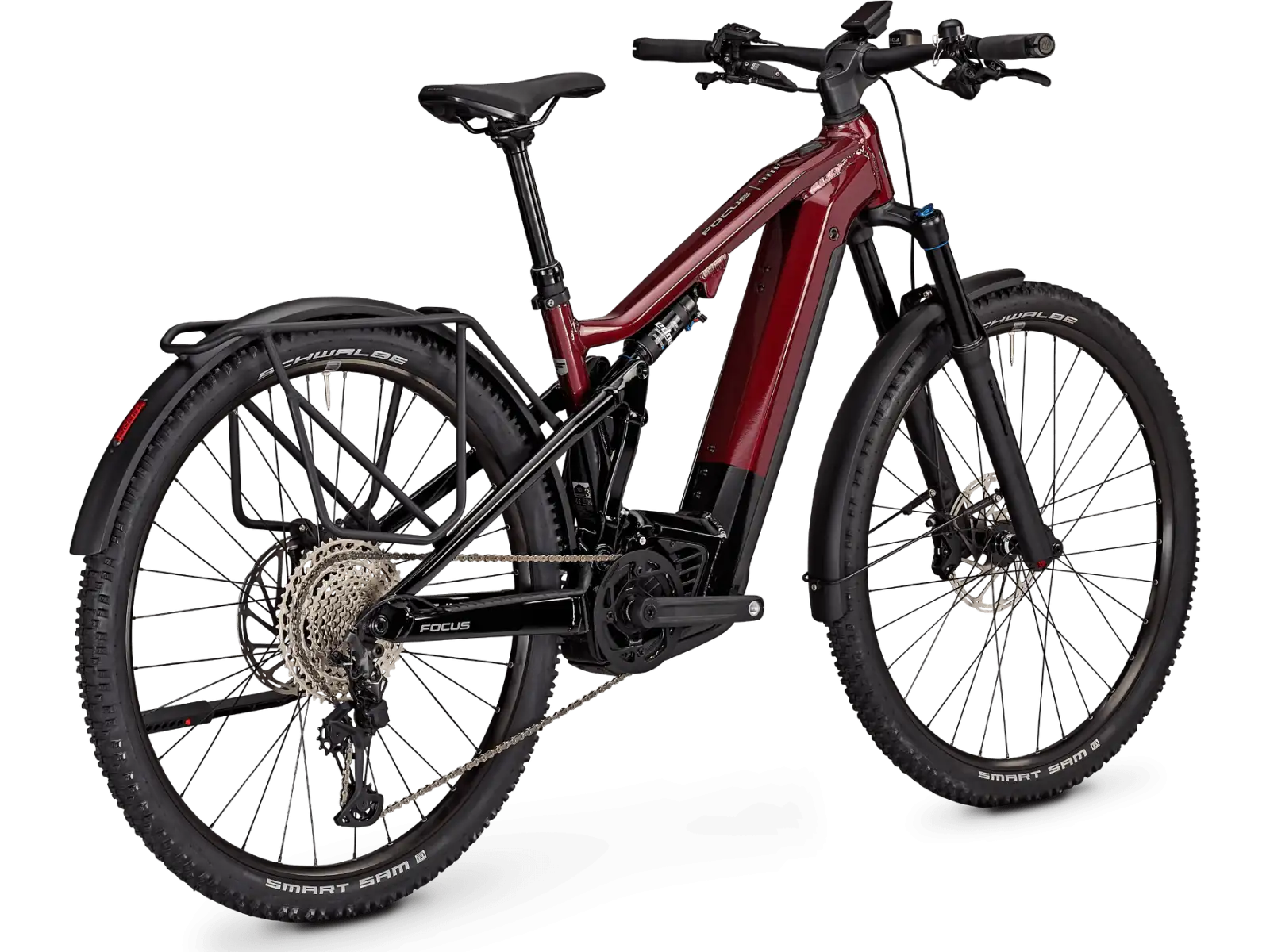 Focus Thron2 6.8 EQP DI 625Wh rower elektryczny pełne zawieszenie Mahagonyred/Magicblack