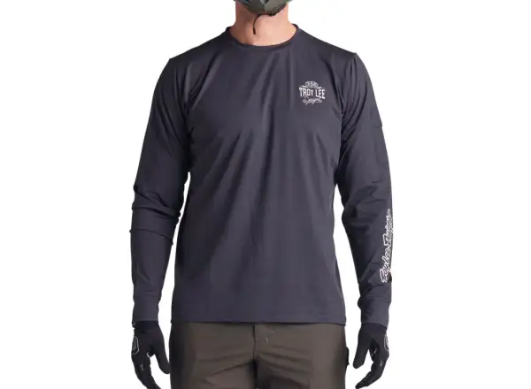 Troy Lee Designs Ruckus Ride Tee męska koszulka długi rękaw Bolts Carbon