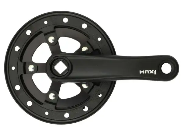 MAX1 Kids korby z jednoprzewodnikiem 28 z. 127 mm czarna z osłoną