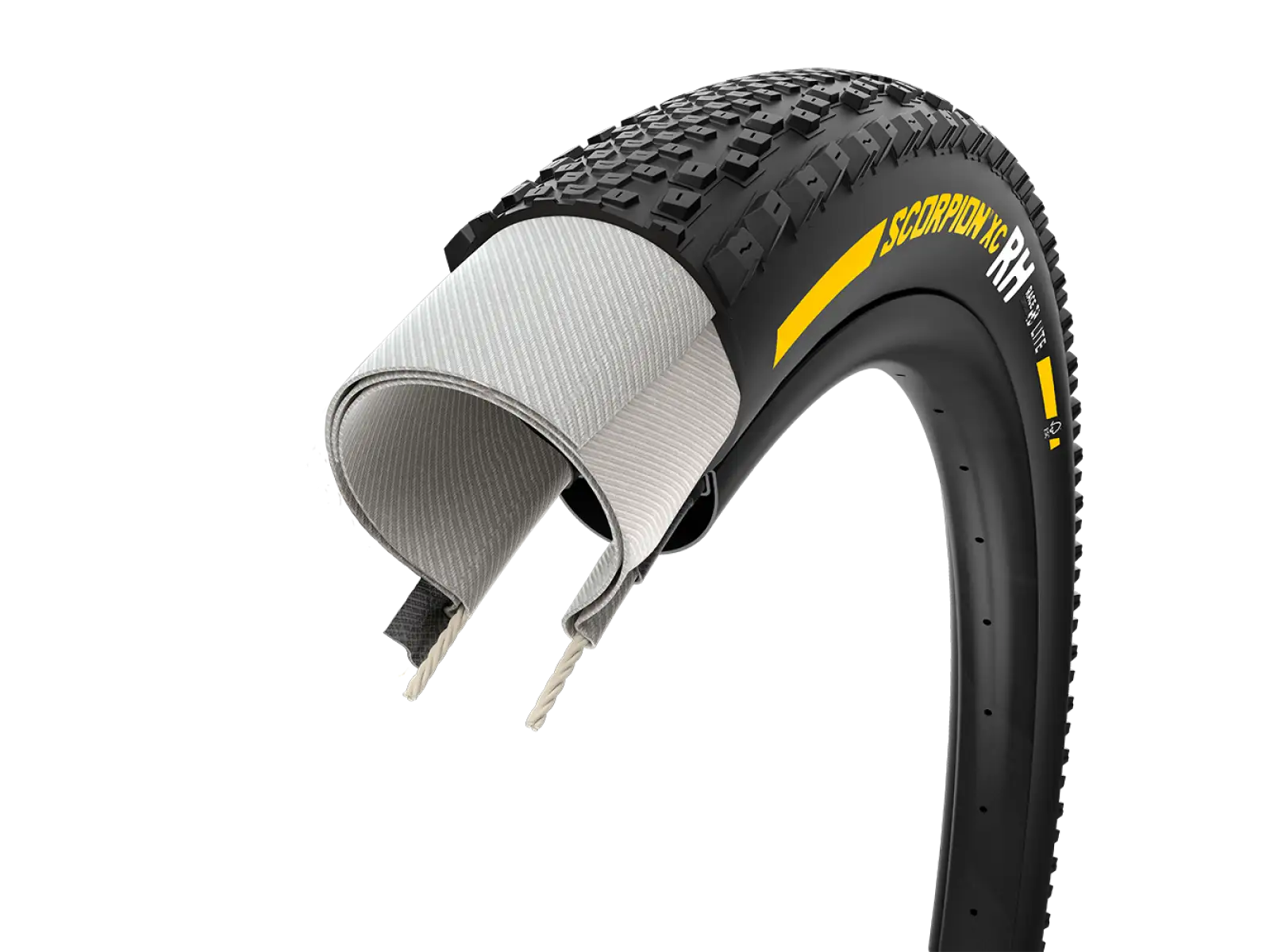 Pirelli Scorpion XC RH Team Edition Lite 29x2,4 opona kevlar żółty