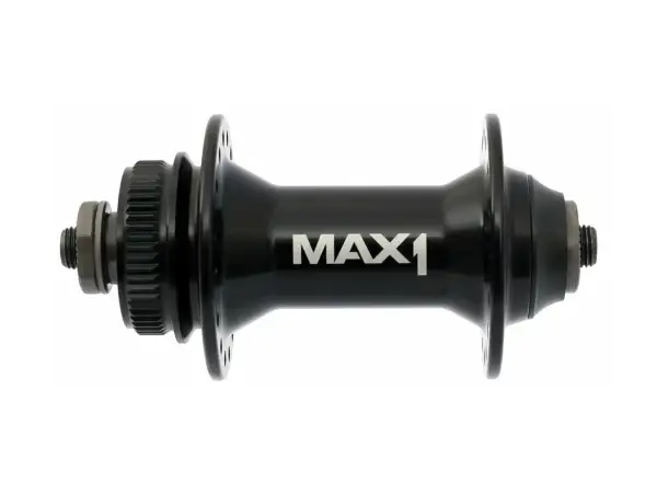 MAX1 Sport CL przednia piasta 9x100 mm czarna 32 otworów