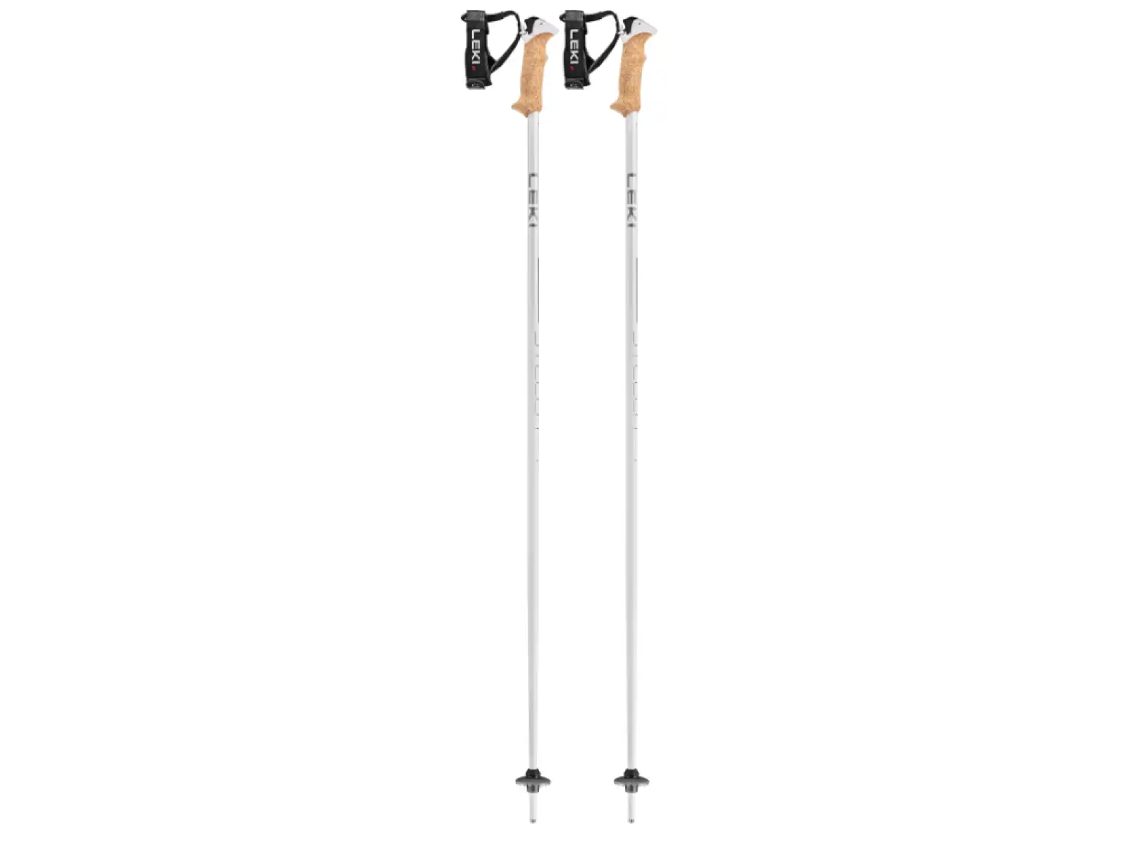 Leki Stella S kijki zjazdowe White/Silver/Whitegold