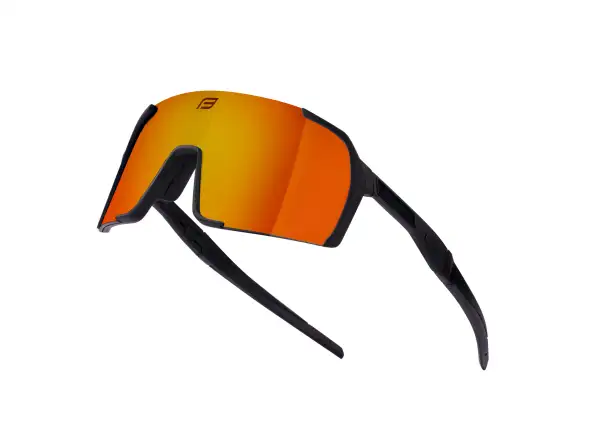 Force Glare okulary czarne/czerwone lustrzane szkło