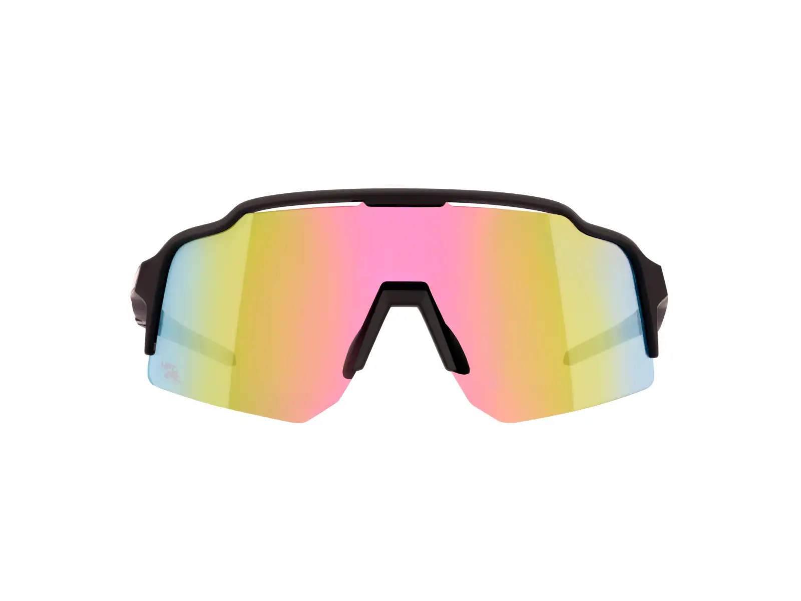 Force Strive okulary czarne/różowe lustrzane szkło