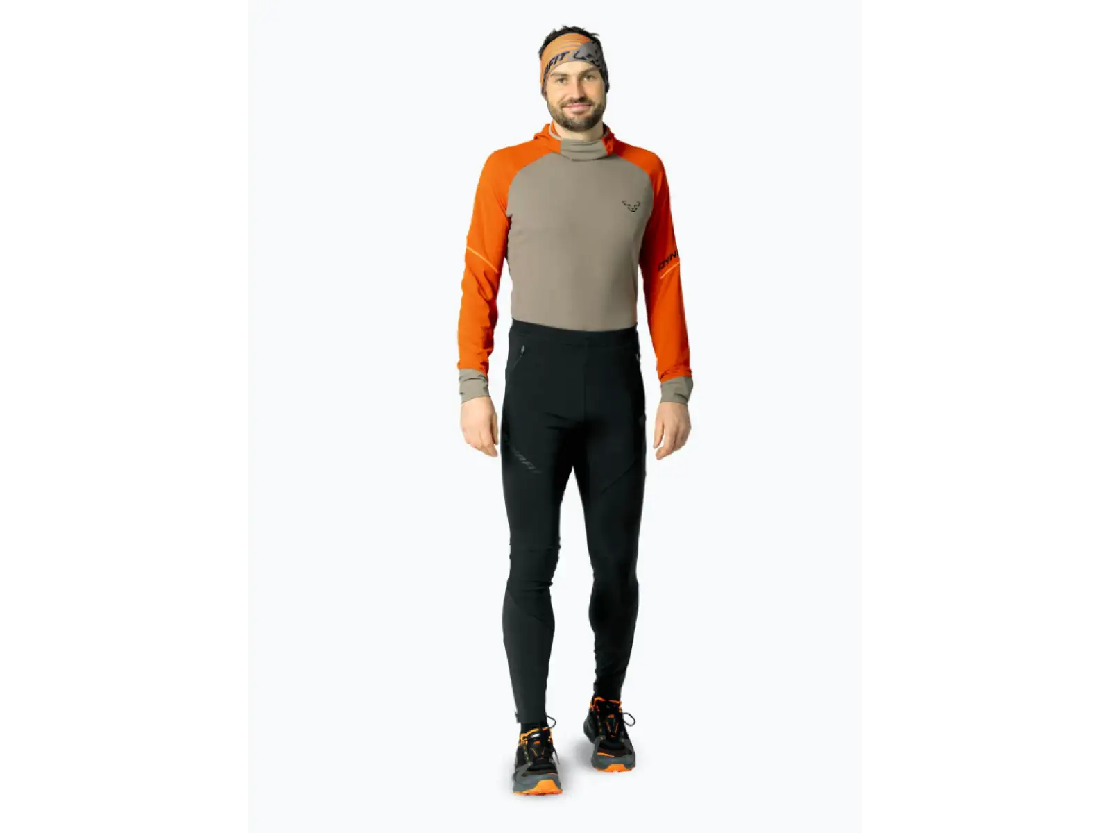 Dynafit Alpine Softshell Hybrid męskie spodnie biegowe Black Out