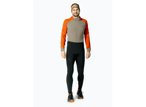 Dynafit Alpine Softshell Hybrid męskie spodnie biegowe Black Out