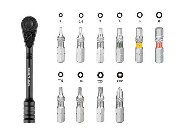 Topeak Ratchet Rocket Essential grzechotka z bitami