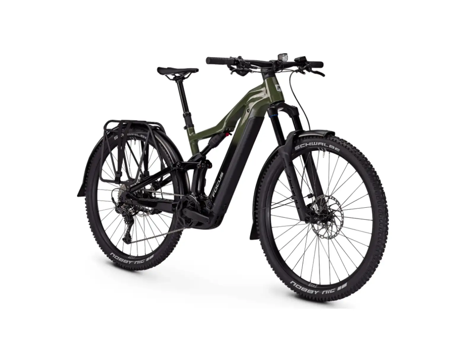 Focus Thron2 6.7 EQP górski rower elektryczny 600 Wh Urbangreen/Magicblack