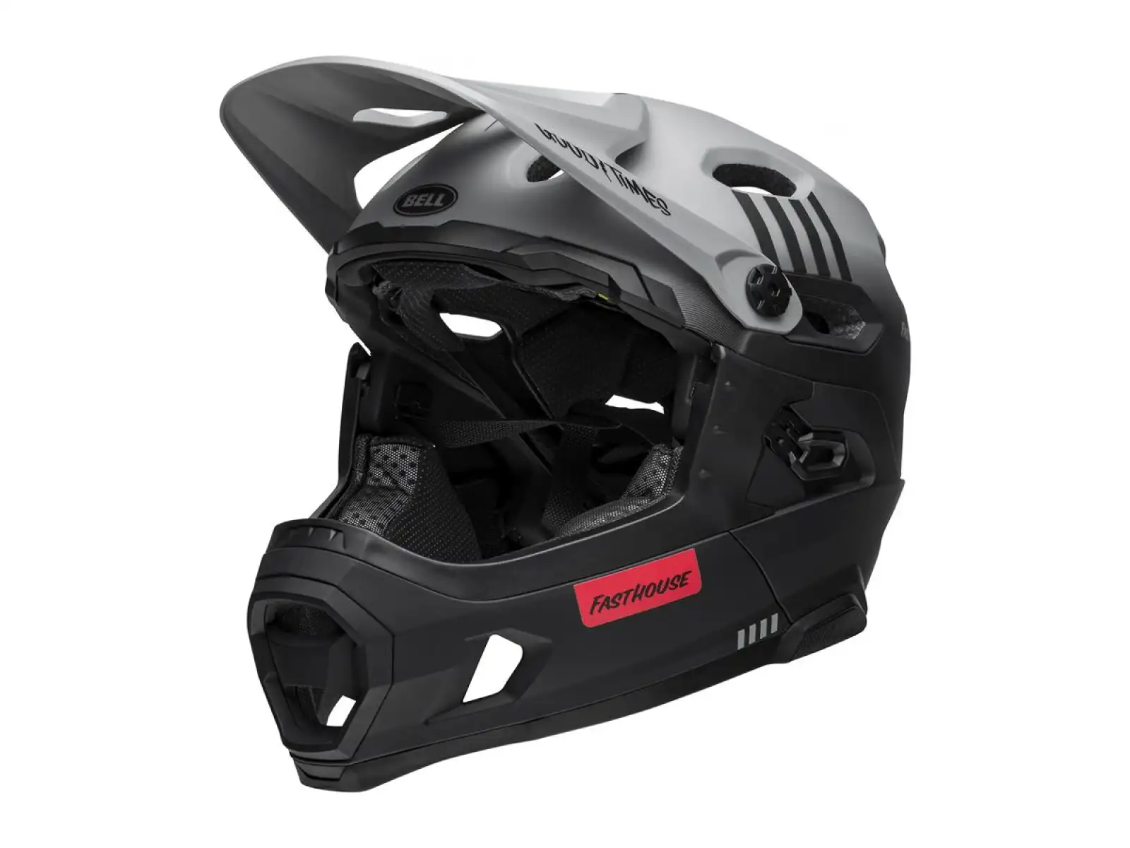 Bell Super DH Spherical kask Mat Gray/Black Fasthouse