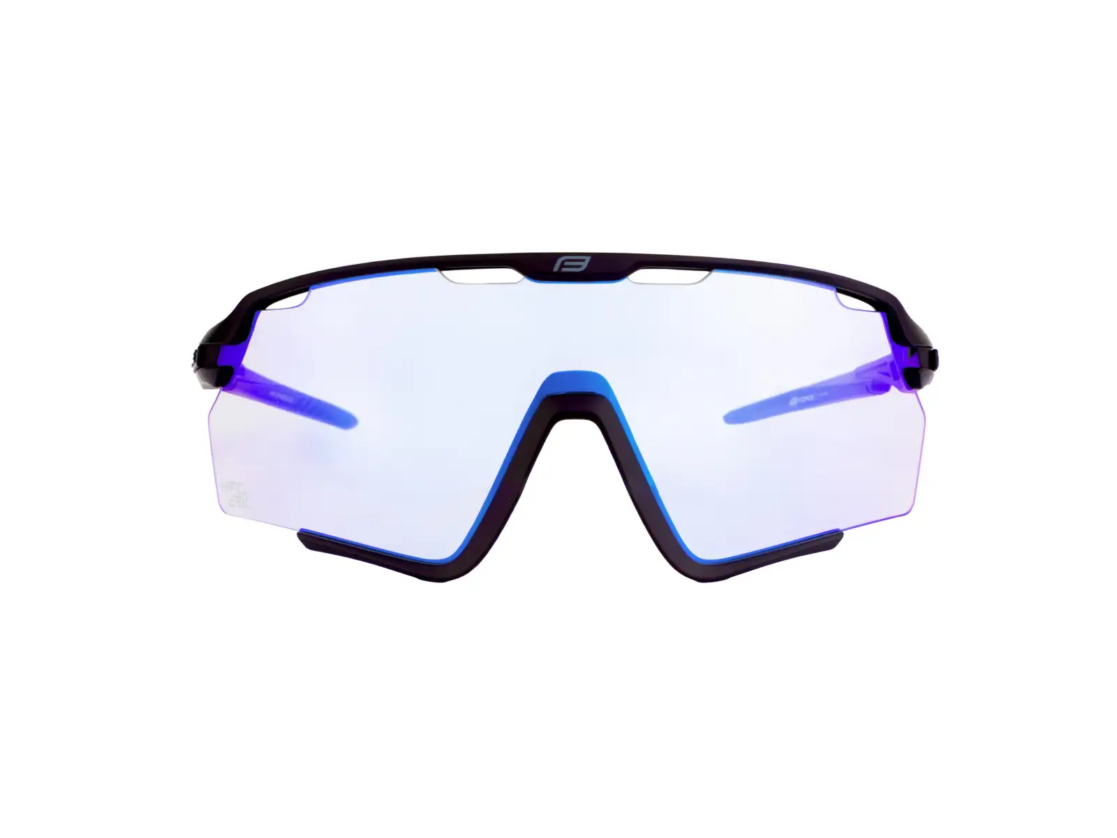 Force Cyclone okulary czarne/niebieskie fotochromatyczne szkło