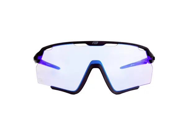 Force Cyclone okulary czarne/niebieskie fotochromatyczne szkło