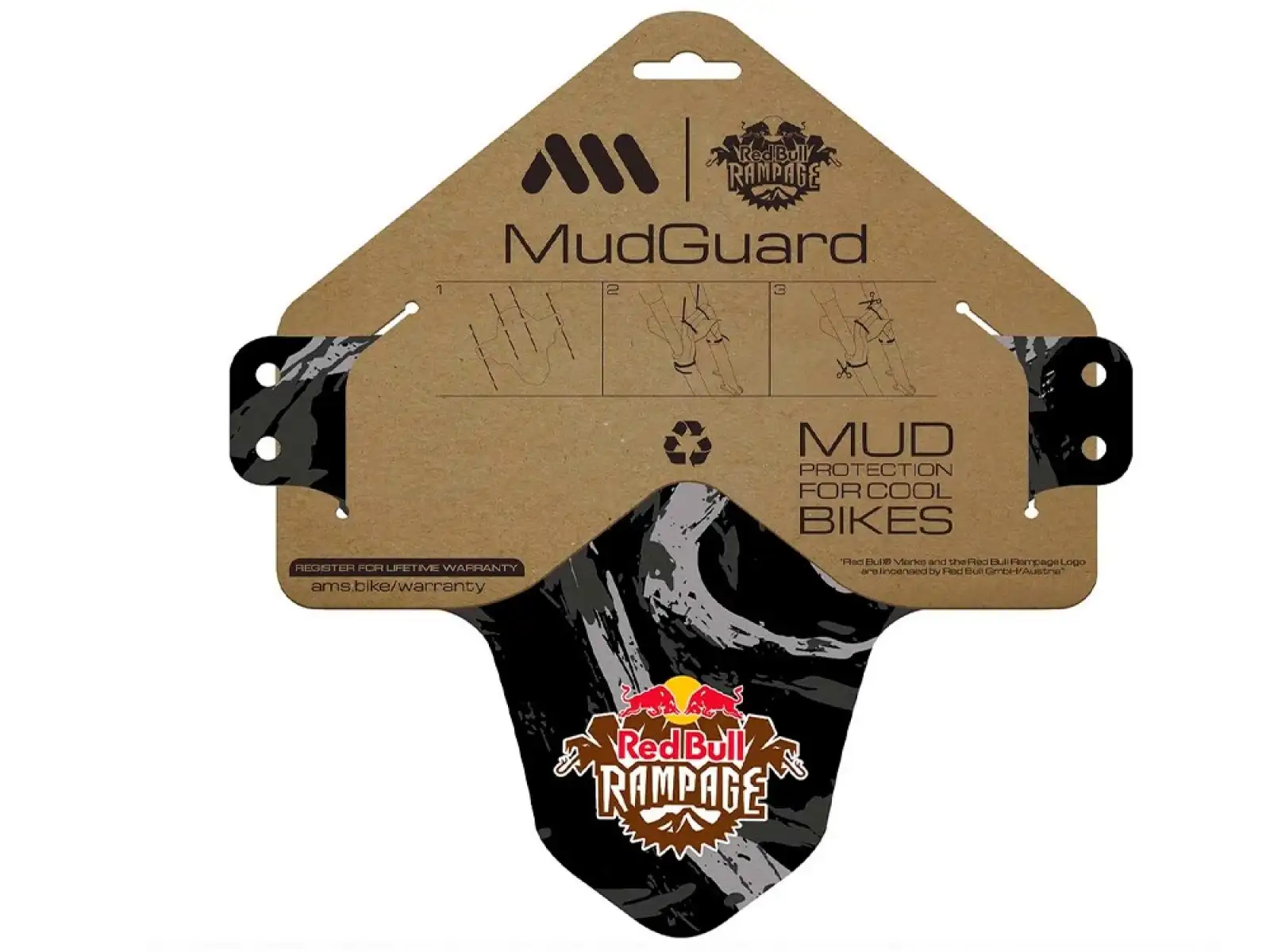 All Mountain Style przedni błotnik Redbull Rampage Grey