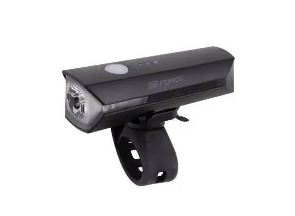 Force FLUX 550 lm przednie światło USB-C czarna