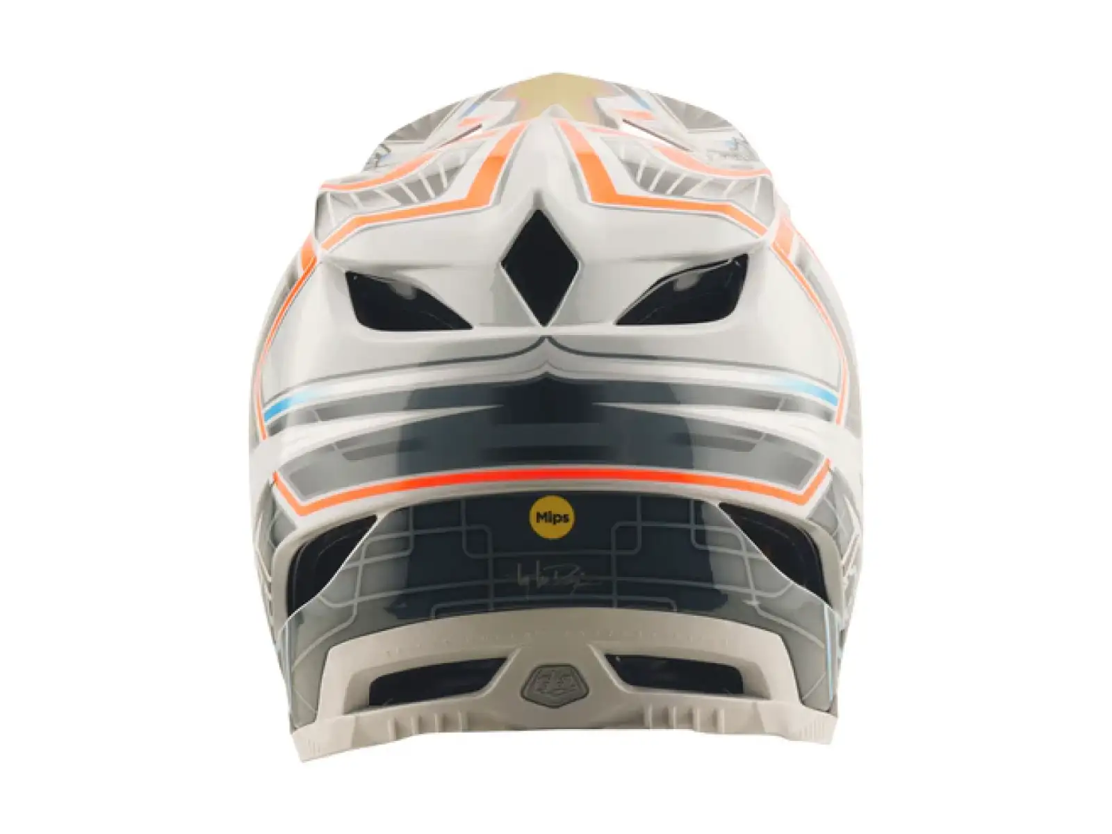 Troy Lee Designs D4 Composite kask Lowrider Gray