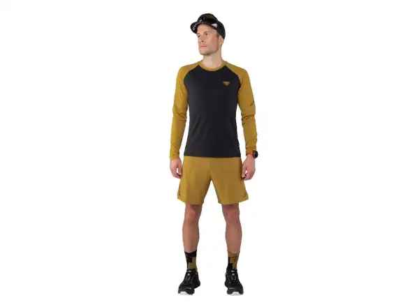 Dynafit Alpine Pro męska koszulka z długim rękawem Black Out/Tobacco