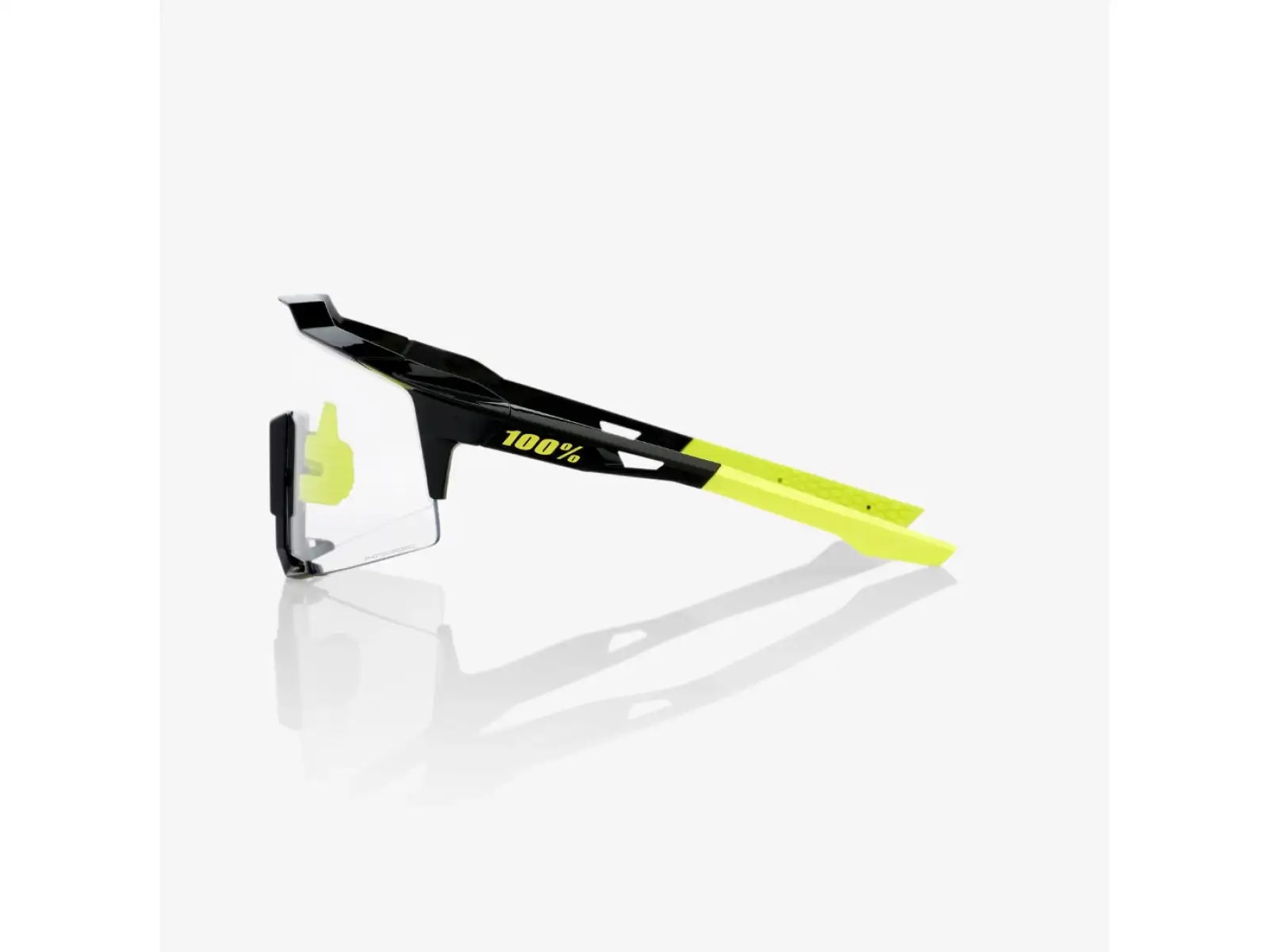 100% Speedcraft sportowe okulary Gloss Black/Photochromic