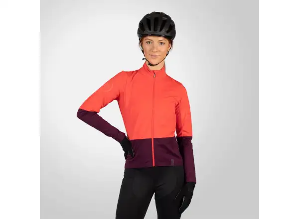 Endura FS260 JetStream damska koszulka z długim rękawem Aubergine