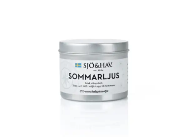 Sjö&Hav świeca na komary o zapachu citronelli 200g