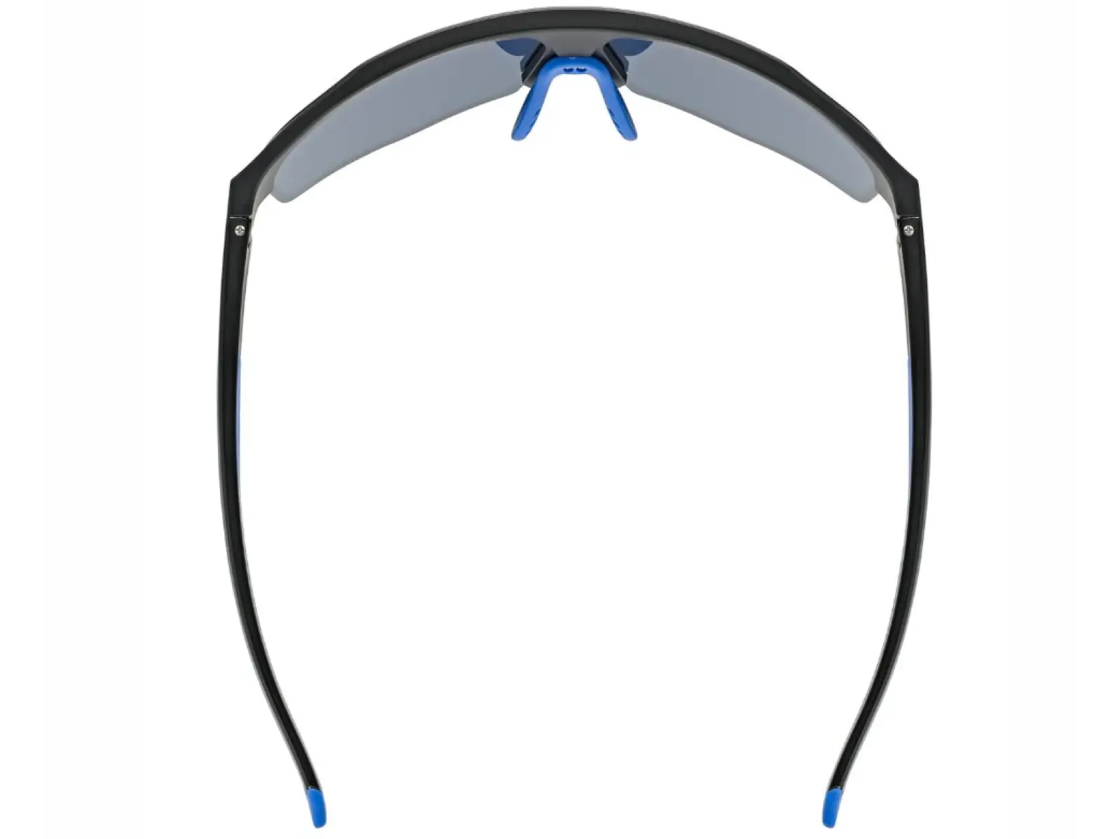 Uvex Axos Set okulary Black Matt/Mirror Blue