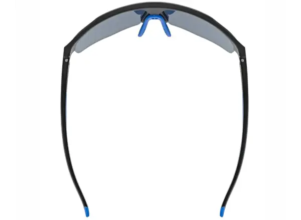Uvex Axos Set okulary Black Matt/Mirror Blue