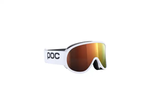 POC Retina Mid gogle narciarskie Hydrogen White/Partly Sunny Orange