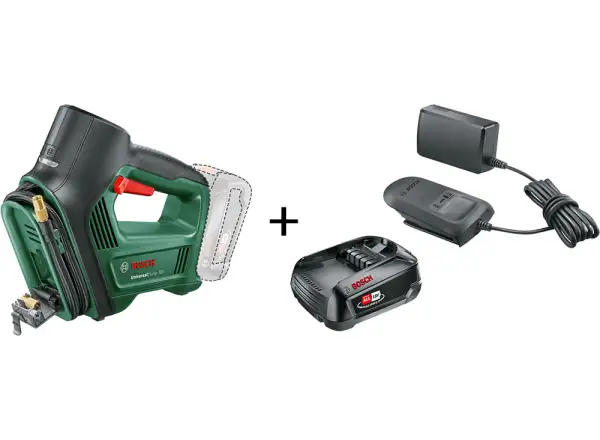 Bosch UniversalPump 18V Bezprzewodowa Pompa Pneumatyczna + Zestaw Startowy 18V