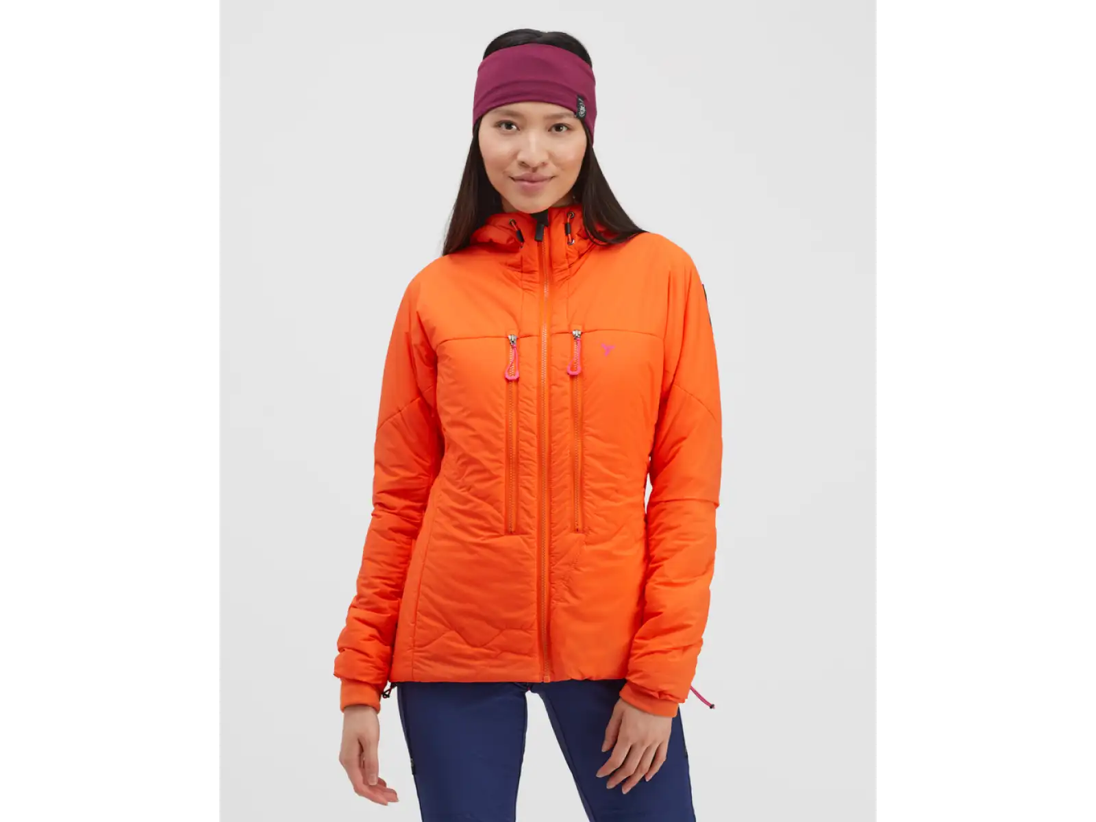 Silvini Lupa damska skialpowa bluza Orange/Pink