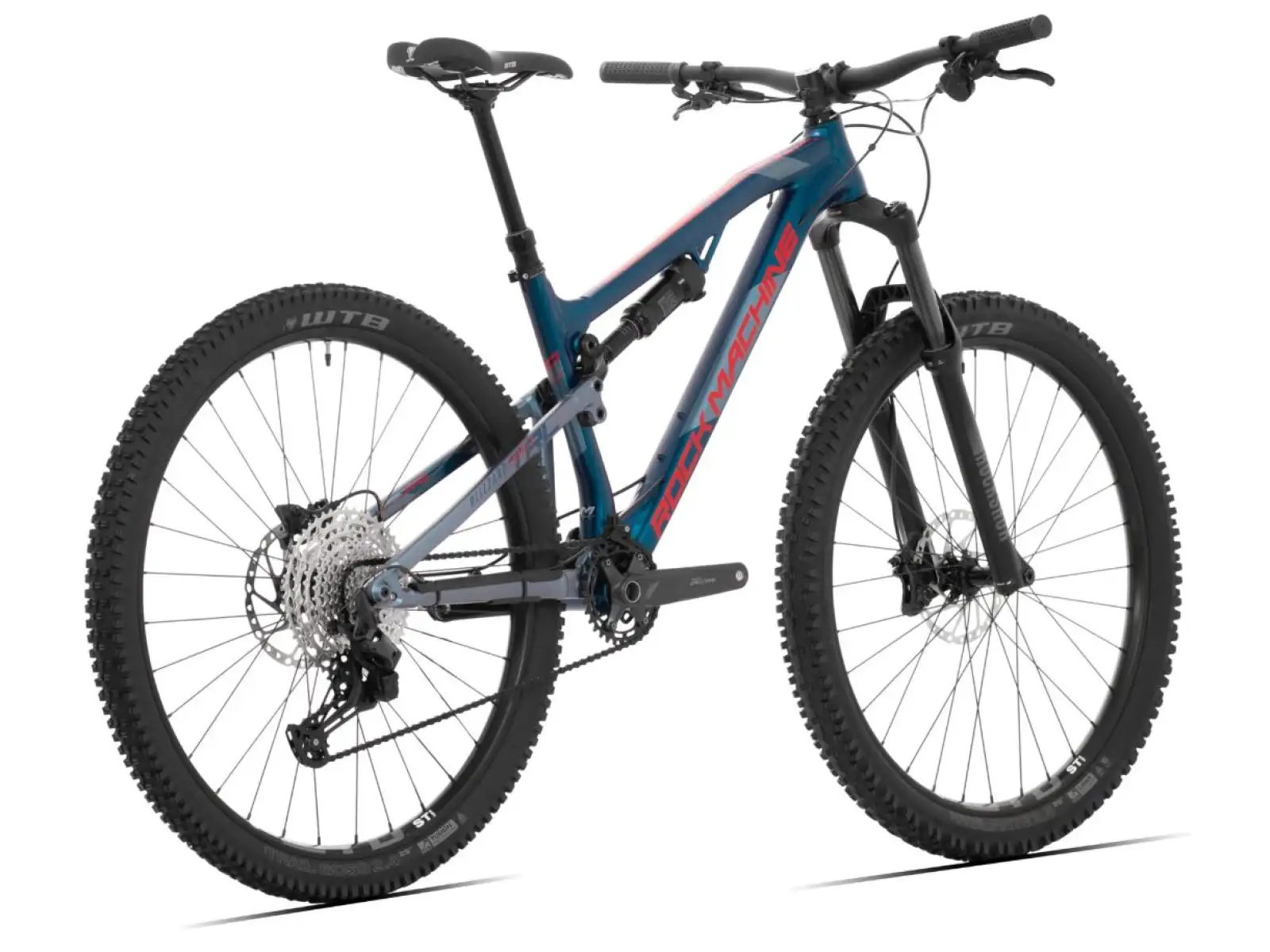 Rock Machine Blizzard TRL 30 29 pełne zawieszenie kolor metaliczny blue/black