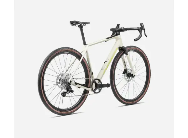 Orbea Terra M22TEAM 1X gravel rower Ivory White/Spicy Lime