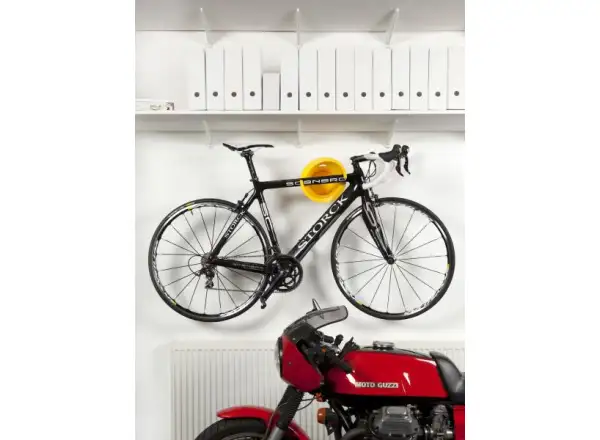Cycloc Solo uchwyt roweru na ścianę żółty