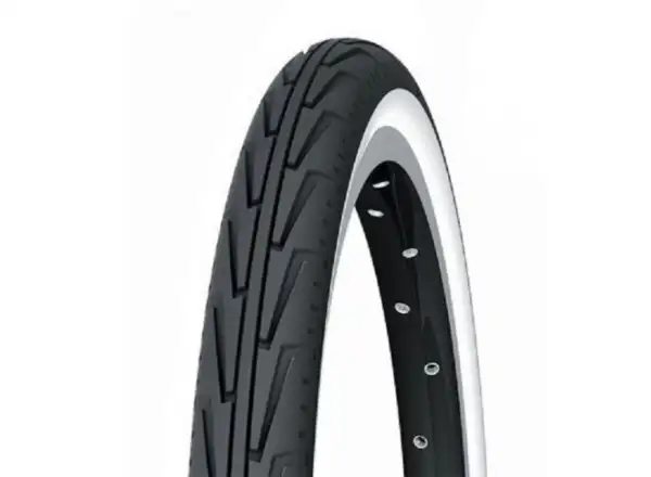 Michelin City J 24x1,75" MTB opona drut white/black