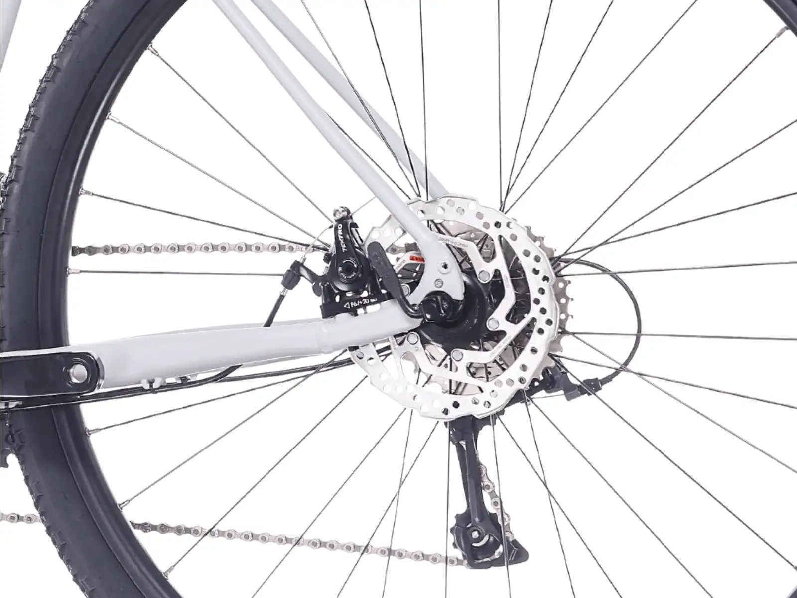 Rock Machine Lukk 20 Flat Bar gravel rower Matte Limerock Grey