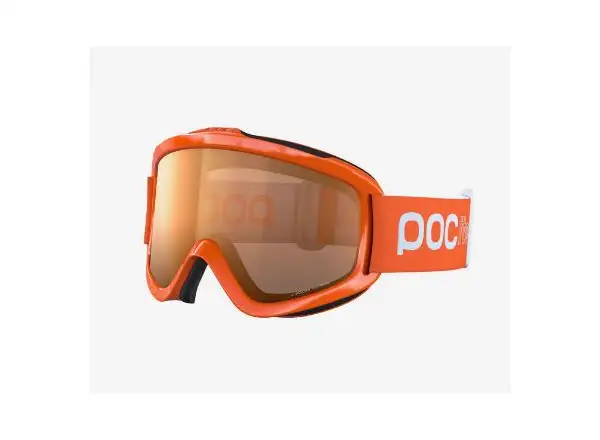 POC POCito Iris dziecięce gogle narciarskie Fluorescent Orange roz. Uni