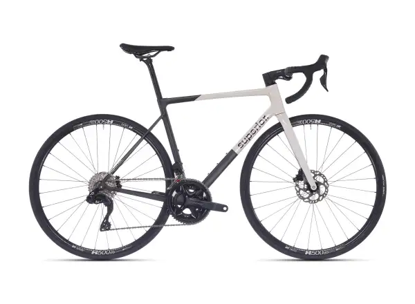 Superior RR 9.5 rower szosowy Matte Carbon / White
