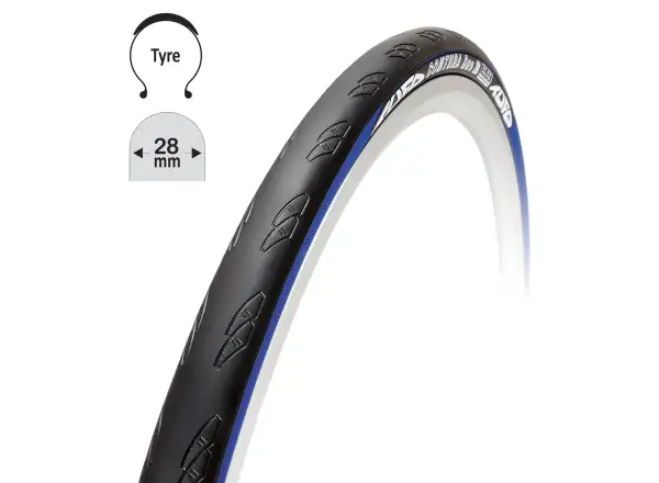 Tufo Comtura Duo 28-622 opona szosowa kevlar czarna/niebieska