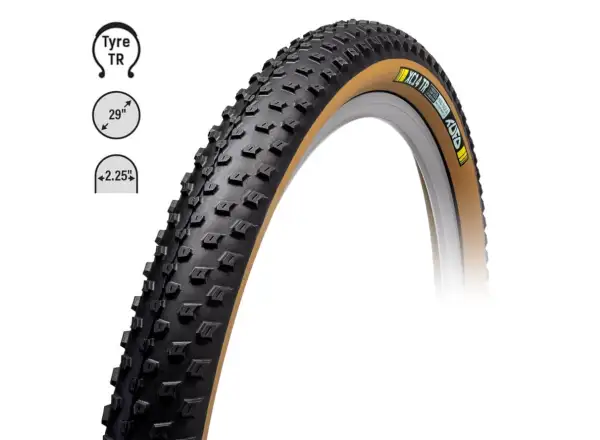 Tufo XC14 TR 29"x2,35 MTB opona kevlar czarny/beżowy