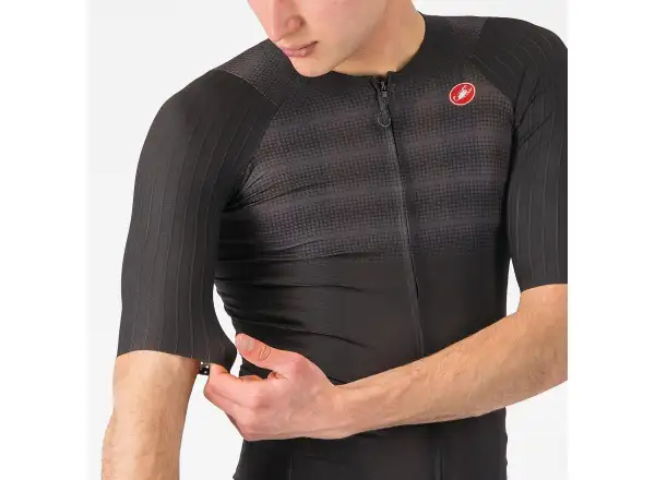Castelli Aero Race 8S męska koszulka krótki rękaw Black