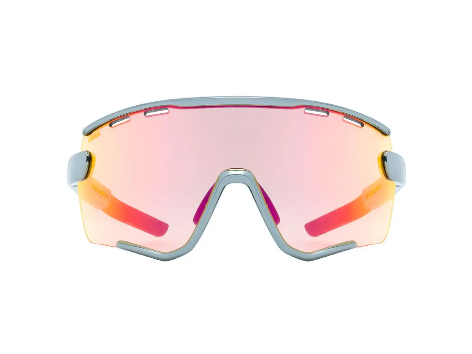 Uvex Sportstyle 236 okulary Set Silicium / Mirror Red