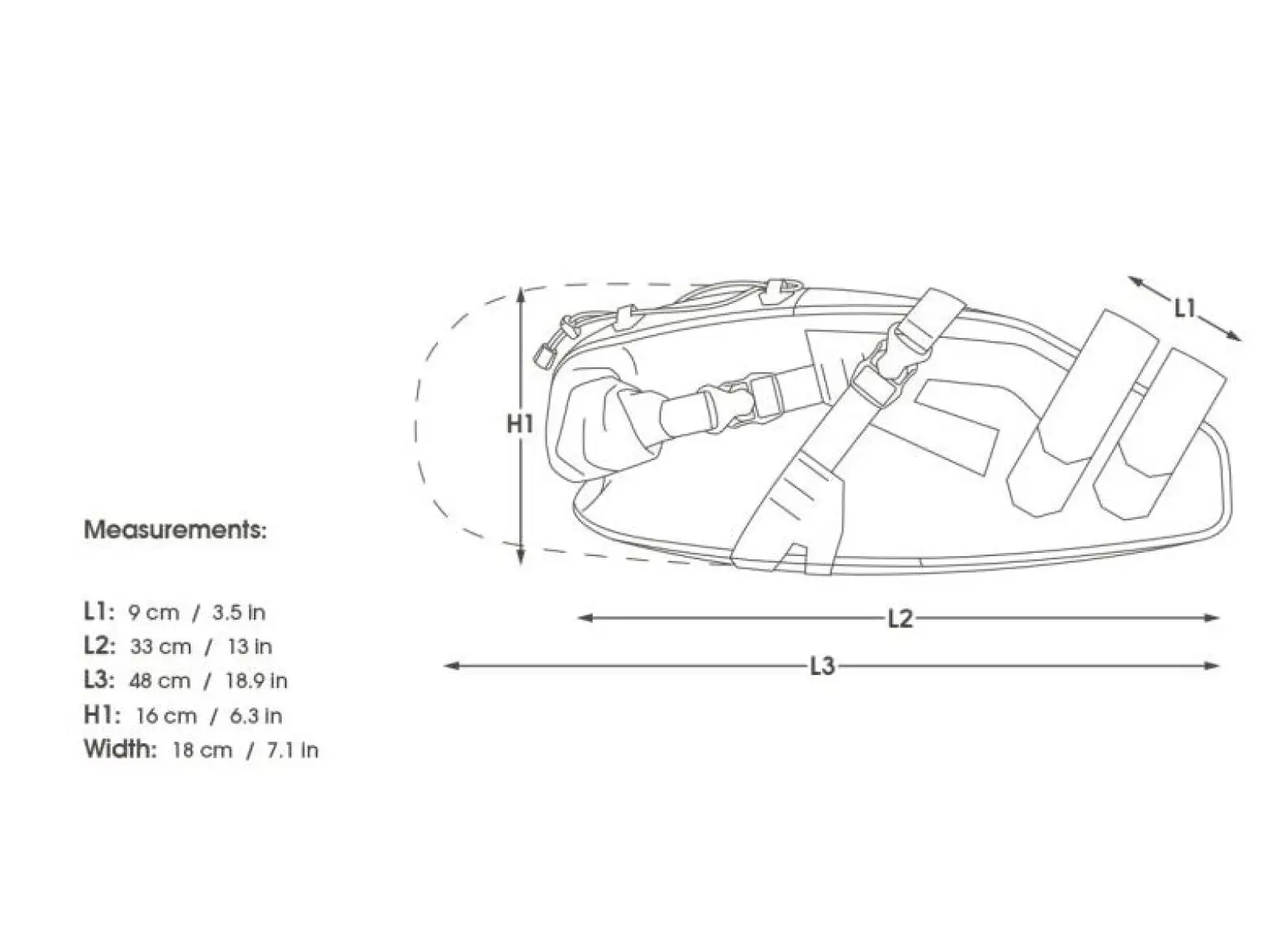Apidura Expedition saddle pack 14 l torba podsiodłowa
