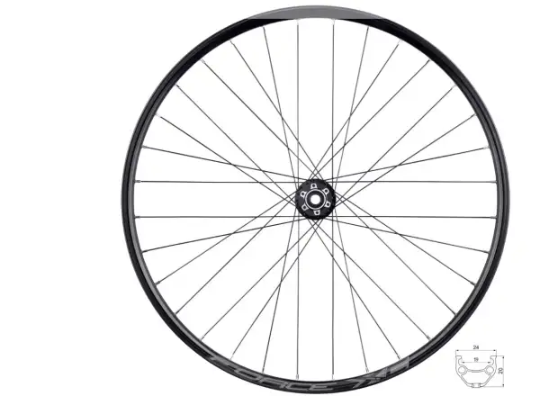 Force XC Disc 622x19 przednie koło zaplecione piasta Force F804505 32 otworów
