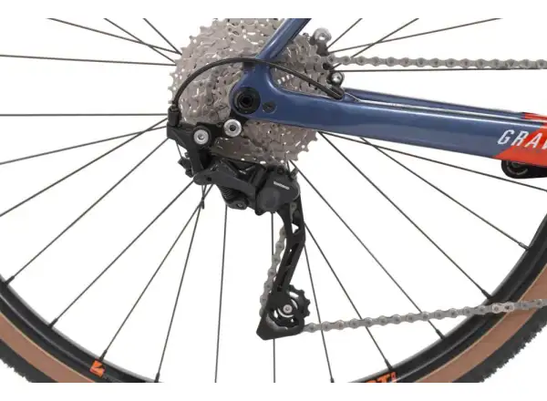 Rock Machine Gravelride CRB 700 gravel rower gloss dark blue/brick orange/silver