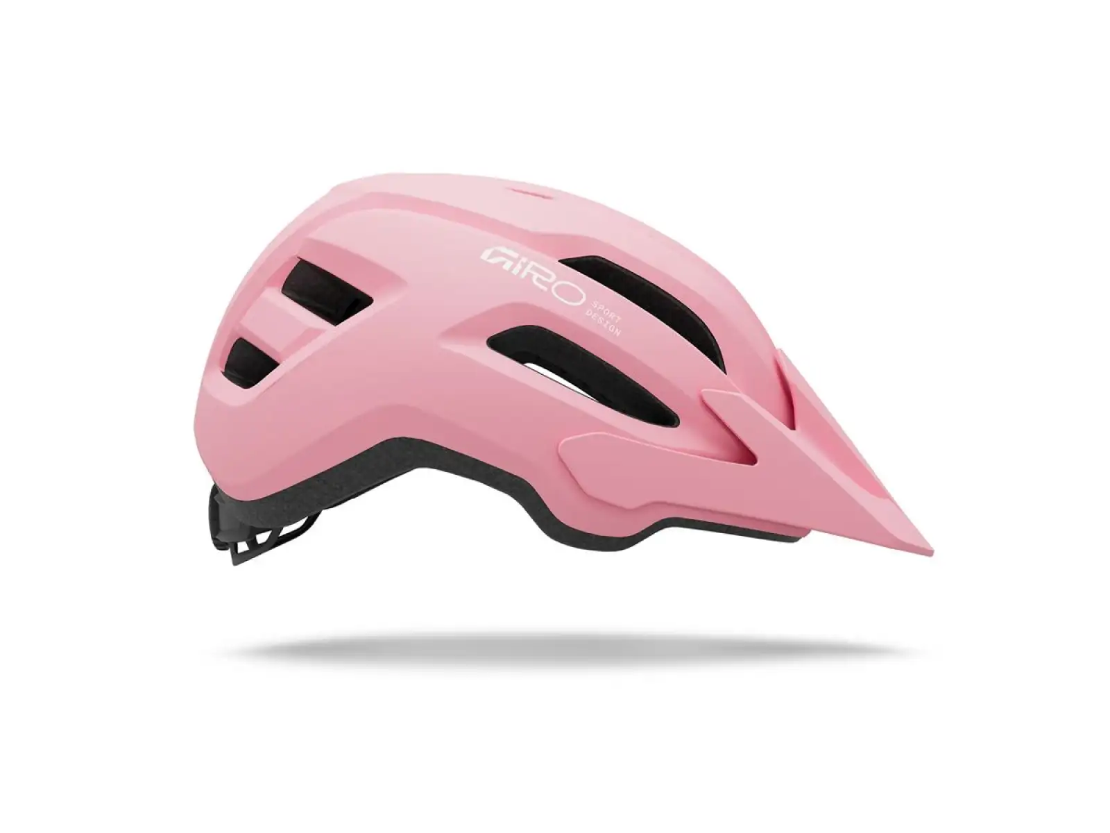 Giro Fixture II Youth Mat dziecięcy kask Light Pink
