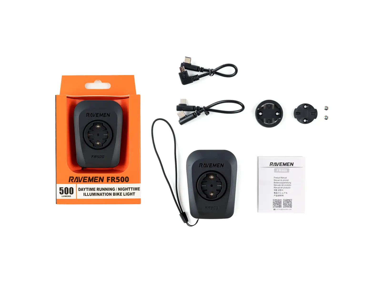 Ravemen FR500 przednia lampka