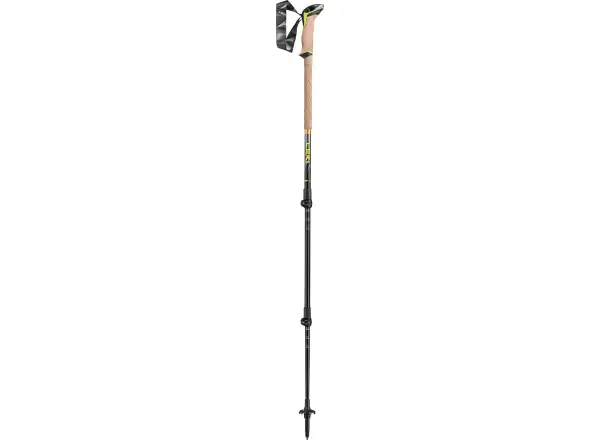 Leki Sherpa kijki trekkingowe Dark Anthracite/Neon/Yellow roz. 110-145 cm