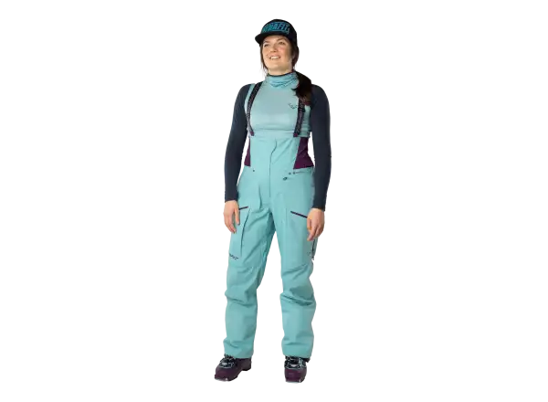 Dynafit Tigard Gore-Tex damskie zimowe spodnie Marine Blue