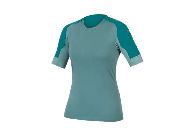 Endura GV500 S/S damski dres krótki rękaw Spruce Green