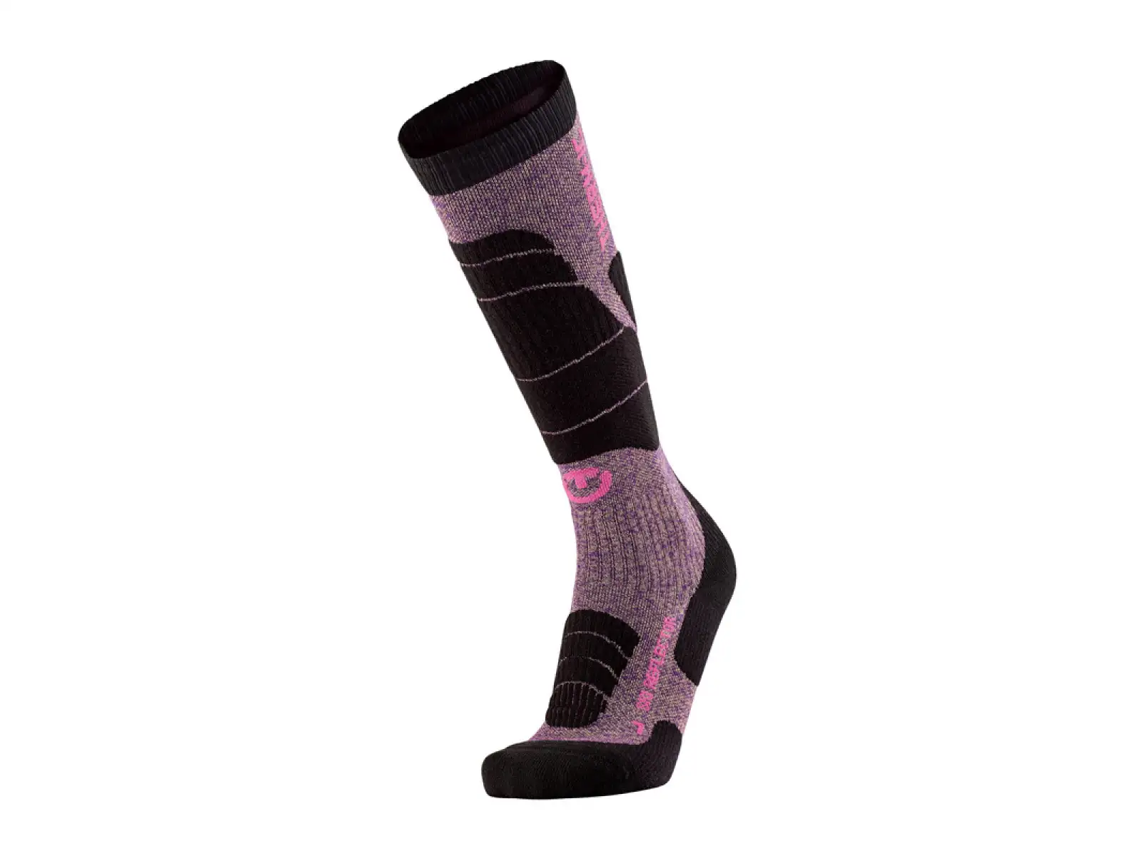 Thermic Ski Merino Reflector damskie skarpety purple/gold