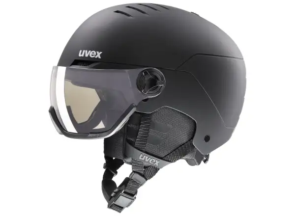 Uvex Wanted Visor kask narciarski black matt